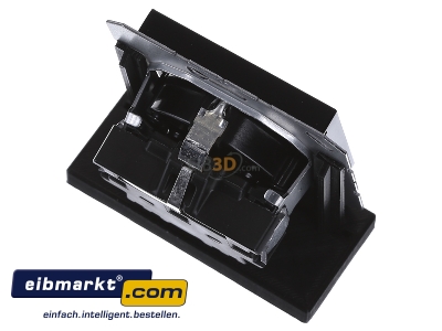 Ansicht oben hinten Jung A 1520 SW SCHUKO-Steckdose 16A�250V 
