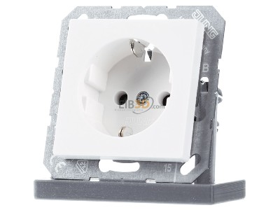 Front view Jung ABA 1520 WW Socket outlet (receptacle) 
