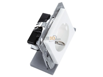 View top left Jung ABA 1520 WW Socket outlet (receptacle) 

