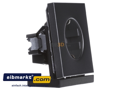 Ansicht links Jung AL 1520 KI AN SCHUKO-Steckdose 16A�250V m.Ber�hrungsschutz 