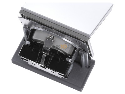 Ansicht oben hinten Jung AL 1520 KIKL SCHUKO-Steckdose 16A�250V Klappdeckel 