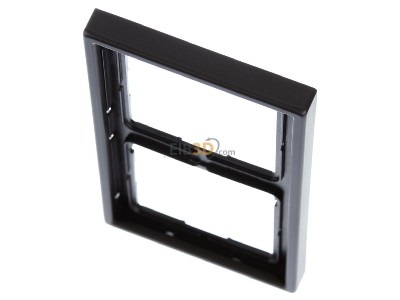 View up front Jung AL 2982 D Frame 2-gang aluminium 
