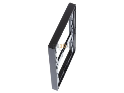 View top right Jung AL 2982 D Frame 2-gang aluminium 
