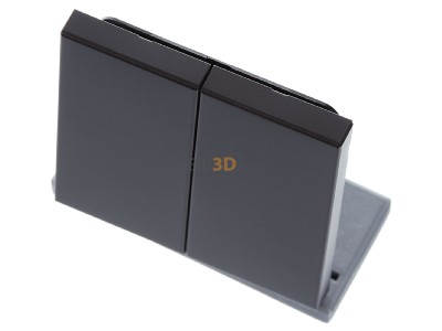 View up front Jung AL 2995 D Cover plate for switch/push button 

