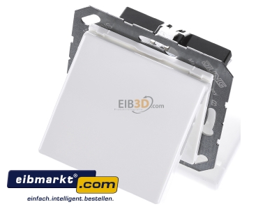 Ansicht oben vorne Jung AS1520BFKIKLWW SCHUKO-Steckdose 16A�250V Klappdeckel AS 1520 BFKIKL WW