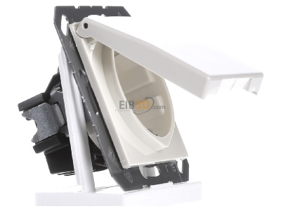 Ansicht links Jung AS 1520 BFKL SCHUKO-Steckdose 16A�250V Klappdeckel 