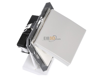 Ansicht oben links Jung AS 1520 BFKL SCHUKO-Steckdose 16A�250V Klappdeckel 