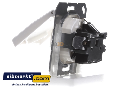 Ansicht rechts Jung AS 1520 KIKL WW SCHUKO-Steckdose 16A�250V m.Ber�hrungsschutz 