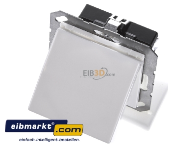 Ansicht oben vorne Jung AS 1520 KIKL WW SCHUKO-Steckdose 16A�250V m.Ber�hrungsschutz 