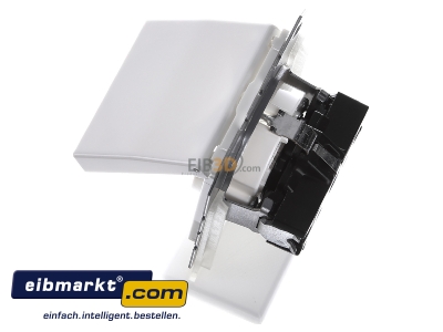 Ansicht oben rechts Jung AS 1520 KIKL WW SCHUKO-Steckdose 16A�250V m.Ber�hrungsschutz 