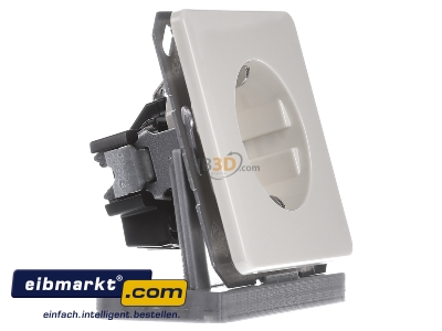 Ansicht links Jung CD1520BFKI SCHUKO-Steckdose 16A�250V m.Ber�hrungsschutz CD 1520 BFKI
