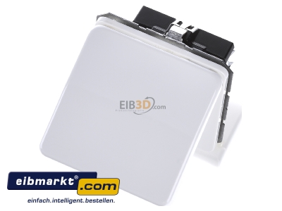 Ansicht oben vorne Jung CD 1520 BFKIKL WW SCHUKO-Steckdose 16A�250V Klappdeckel 