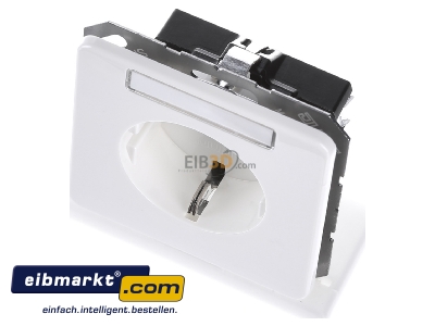 Ansicht oben vorne Jung CD 1520 BFKINA WW SCHUKO-Steckdose 16A�250V m.Ber�hrungsschutz 