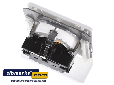 Ansicht oben hinten Jung CD 1520 BFKINA WW SCHUKO-Steckdose 16A�250V m.Ber�hrungsschutz 