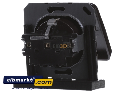 Ansicht hinten Jung CD 1520 BFKL BR SCHUKO-Steckdose 16A�250V Klappdeckel 