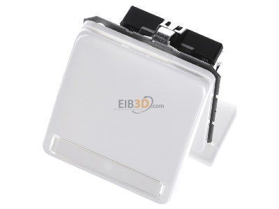 Ansicht oben vorne Jung CD 1520 BFNAKL WW SCHUKO-Steckdose 16A�250V Klappdeckel 