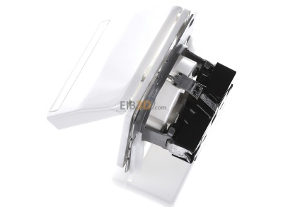 Ansicht oben rechts Jung CD 1520 BFNAKL WW SCHUKO-Steckdose 16A�250V Klappdeckel 