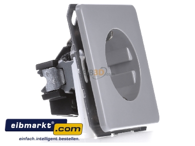Ansicht links Jung CD 1520 GR SCHUKO-Steckdose 16A�250V 