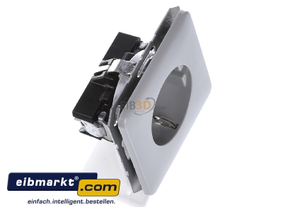 Ansicht oben links Jung CD 1520 GR SCHUKO-Steckdose 16A�250V 