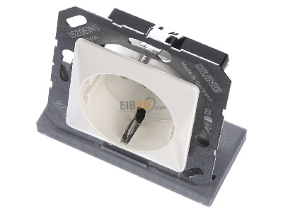 Ansicht oben vorne Jung CD 5120 BF SCHUKO-Steckdose 16A�250V 50x50mm Klappdeckel 