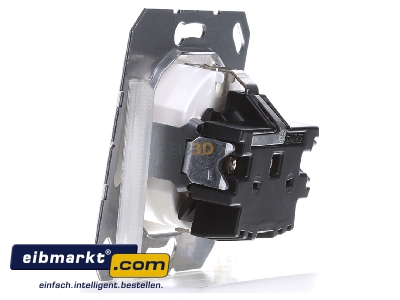 Ansicht rechts Jung CD 5120 BFKI WW SCHUKO-Steckdose 16A�250V m.Ber�hrungsschutz 