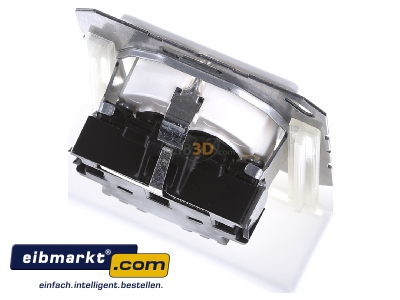 Ansicht oben hinten Jung CD 5120 BFKI WW SCHUKO-Steckdose 16A�250V m.Ber�hrungsschutz 