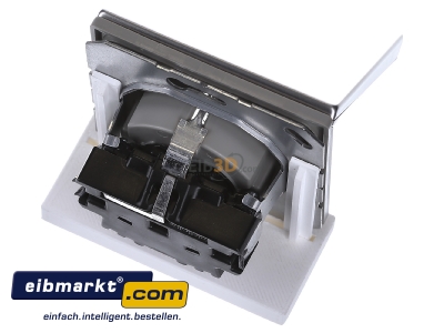 Ansicht oben hinten Jung ES 1520 KIKL SCHUKO-Steckdose 16A�250V Klappdeckel 