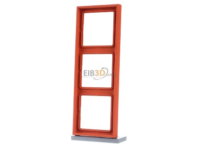 Frontansicht Jung LC 983 4320S Rahmen 3-fach waage/senkrecht 