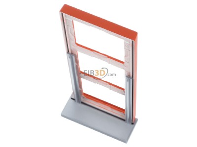 Ansicht oben hinten Jung LC 983 4320S Rahmen 3-fach waage/senkrecht 