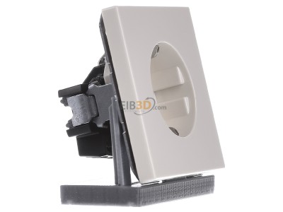 Ansicht links Jung LS 1520 KI SCHUKO-Steckdose 16A�250V m.Ber�hrungsschutz 