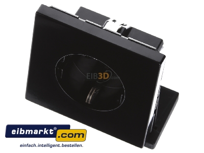 Ansicht oben vorne Jung LS1520KISW SCHUKO-Steckdose 16A�250V m.Ber�hrungsschutz LS 1520 KI SW