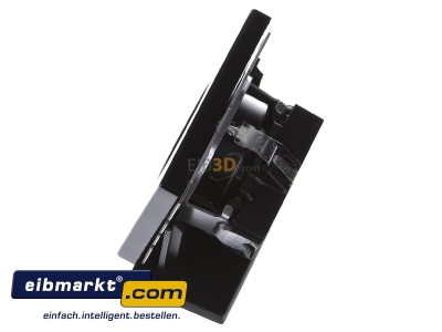 Ansicht oben rechts Jung LS1520KISW SCHUKO-Steckdose 16A�250V m.Ber�hrungsschutz LS 1520 KI SW