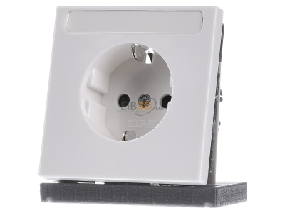 Frontansicht Jung LS 1520 KINA WW SCHUKO-Steckdose 16A�250V m.Ber�hrungsschutz 