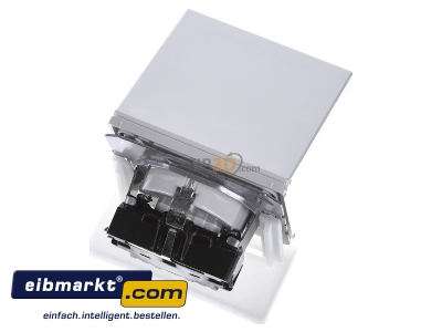 Ansicht oben hinten Jung LS 1520 KL LG SCHUKO-Steckdose 16A�250V Klappdeckel 