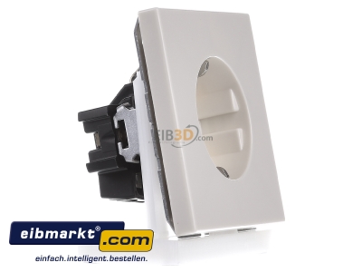 Ansicht links Jung LS 1520 N SCHUKO-Steckdose 16A�250V ohne Krallen 