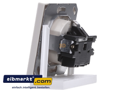 Ansicht rechts Jung LS 1520 NA SCHUKO-Steckdose 16A�250V mit Schriftfeld 