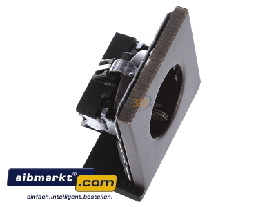 Ansicht oben links Jung ME1520AT SCHUKO-Steckdose 16A�250V ME 1520 AT