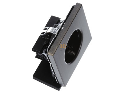 Ansicht oben links Jung ME 1520 N AT SCHUKO-Steckdose 16A�250V ohne Krallen 