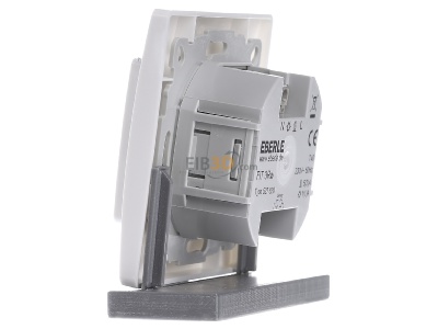 Ansicht rechts Eberle FIT 3Rw / wei UP-Uhrenthermostat 