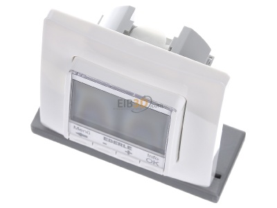 Ansicht oben vorne Eberle FIT 3Rw / wei UP-Uhrenthermostat 