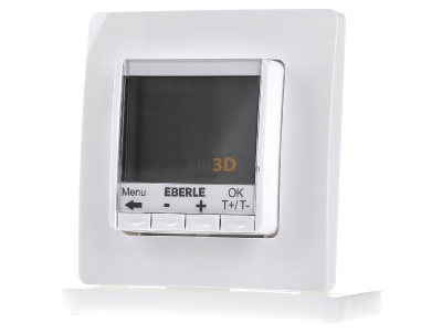 Frontansicht Eberle Controls FITnp 3Rw / blau UP-Thermostat 