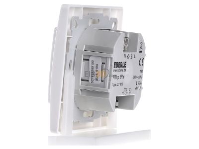 Ansicht rechts Eberle Controls FITnp 3Rw / blau UP-Thermostat 