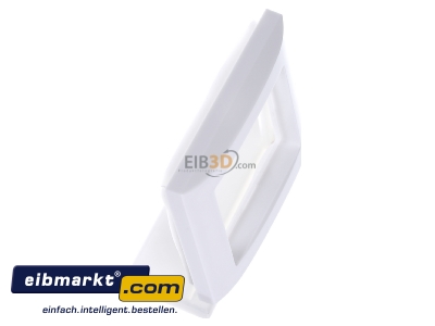 Ansicht oben links Elso ELG264144 Rahmen 1-fach Joy IP44 reinweiss 