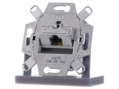 Front view Merten MEG4530-0000 RJ45 8(8) Data outlet 6A (IEC) 
