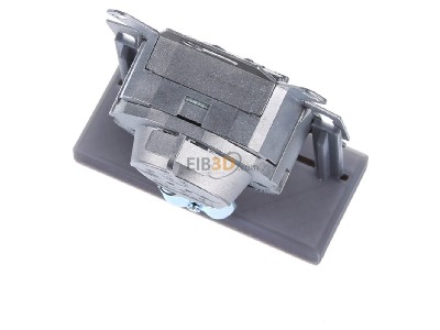 Top rear view Merten MEG4530-0000 RJ45 8(8) Data outlet 6A (IEC) 
