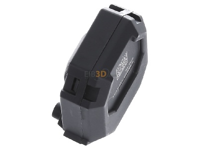 Ansicht oben rechts Merten MEG5300-0001 Universal LED Dimmermodul schwarz 