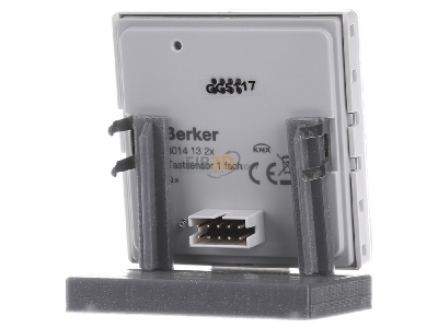 Back view Berker 80141329 EIB, KNX touch sensor 2-fold, 
