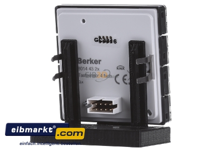 Ansicht hinten Berker 80144326 Tastsensor 4f. anth/sam 