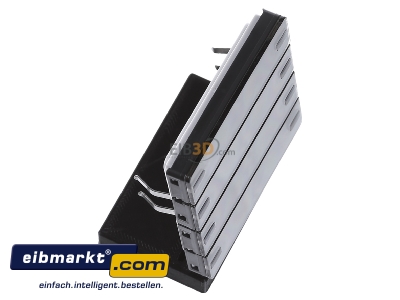 Ansicht oben links Berker 80144326 Tastsensor 4f. anth/sam 