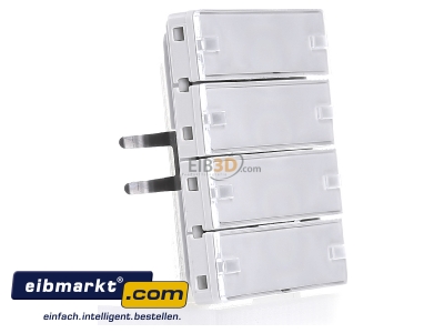 Ansicht links Berker 80144329 Tastsensor 4f. pws/sam 